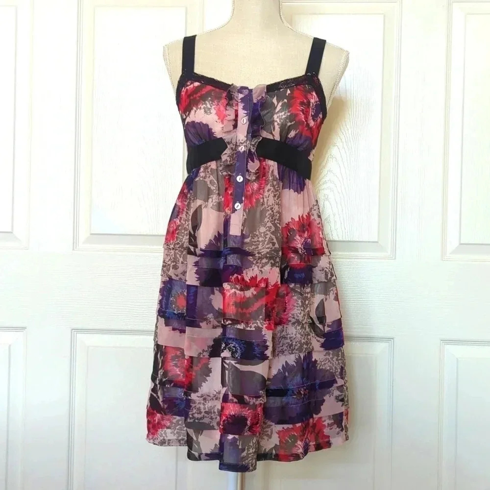 Jill Stuart Pink Floral Dress